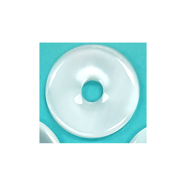 45MM DONUT CAT'S EYES WHITE